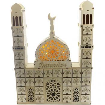 Eid Mubarak Wooden Countdown Calendar