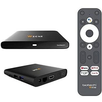 GigaBlue x Botech WZONE 4K UHD ANDROID 10 TV Box HDR HDMI 2.1 Streaming Empfänger