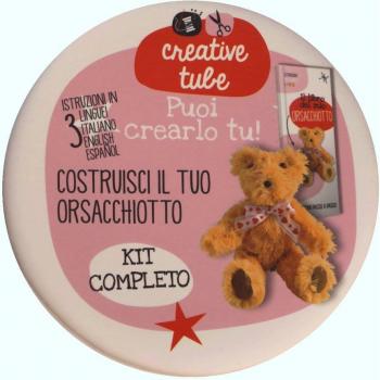 Costruisci il tuo orsacchiotto. Creative tube. Ediz. italiana, inglese e spagnola
