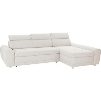 Ecksofa Riva L-Form von sit&more, mit verstellbarem Kopfteil