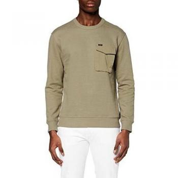 Sudadera Verde Utility Green Ng, Lee Military PKT SWS, L
