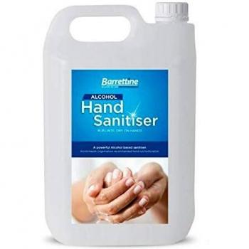 Hand Sanitizer Liquid 70% Alcohol (5L)