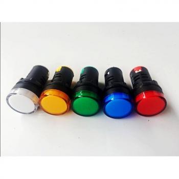 22mm AC110V LED Power Signal Light AD16-22D/S