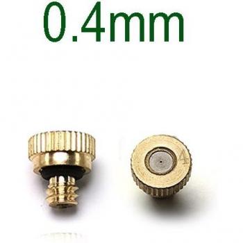 Pack de Brumisateur d’Eau Laiton – 10 Buses 0,1‑0,8 mm