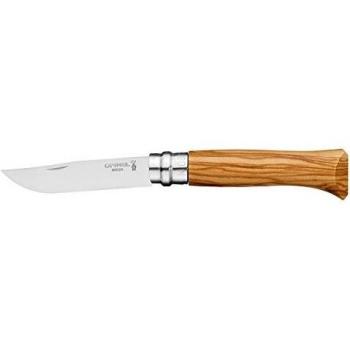 Opinel No. 08 Luxury Folding Knife with Olive Wood Handle