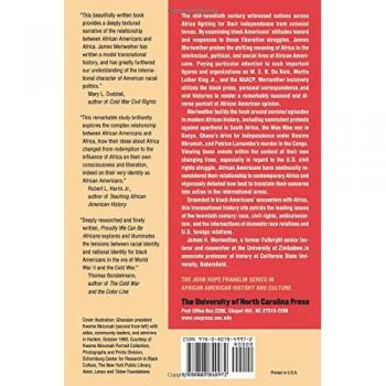 Proudly We Can Be Africans: Black Americans and Africa, 1935-1961