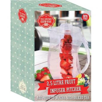 Transparent Fruit Juicer Pitcher
