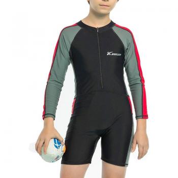 Boys Knee-Length Competitive Swimwear