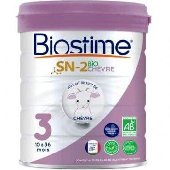 Biostime Lait de Chèvre 3ème Âge 800g