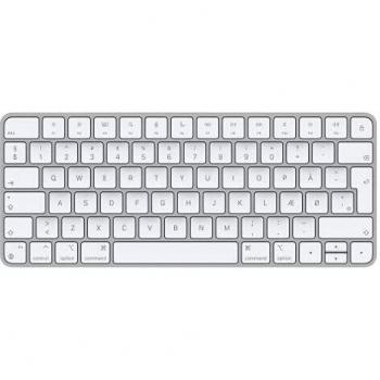 Tastiera Apple Magic USB + Bluetooth Danese in Alluminio, Bianca