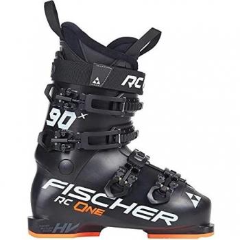 FISCHER RC One X90 Snow‑Boots schwarz/rot MP26.5 EU41 1/3 Flex 90 – Thermoshape‑Technik