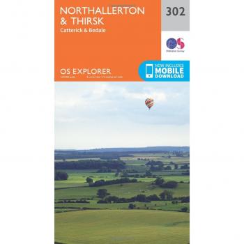 Ordnance Survey Map of Northallerton & Thirsk