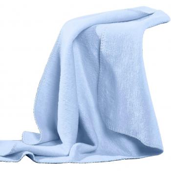 Erwin Müller Babydecke Pastellblau 75×100 cm