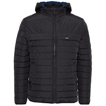 Steppjacke FQDamian mit Kapuze für Herren in Größe XXXL, Farbe Asphalt