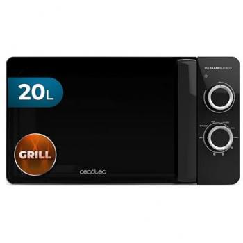 Cecotec Micrón sin Plato – 20 litros, 700W, Grill 800W