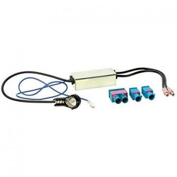 ACV Adaptateur d'antenne 1524-80 ISO 2 x Fakra pour VW/Audi