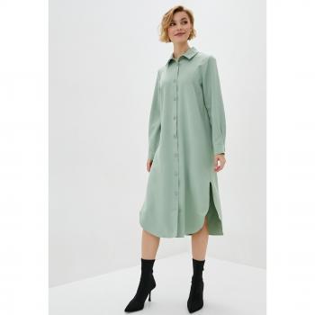 Issa Plus Oversized Hemd‑Kleid – Fließend, 140 cm Länge