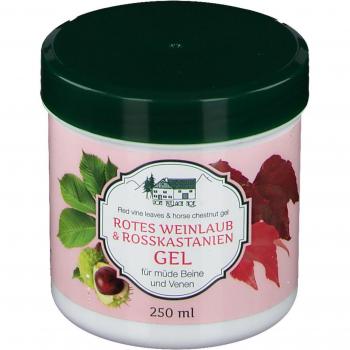 Rotes Weinlaub‑Gel aus dem Pullach Hof