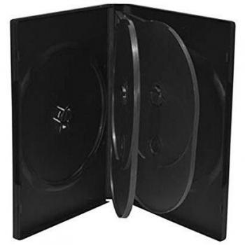 Boîtier 5 CD/DVD 22 mm Noir