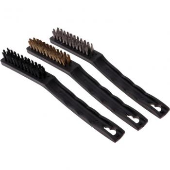 Dolity | Mini brosses à gratter en métal (3 pièces)