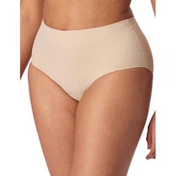 Schiesser Damen Maxi-Slip Microfaser Unsichtbar Soft Sand 36