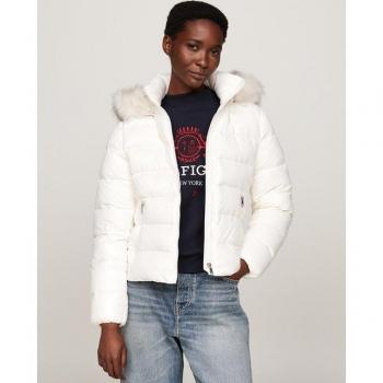 Tommy Hilfiger Glossed Down Overcoat