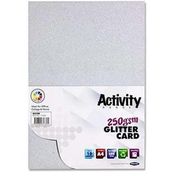 Premier Stationery Glitter Card A4