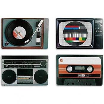 Salvamanteles Polipropileno Retro 80's 44x29 cm