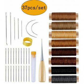 DIY Leather Carving & Sewing Toolkit – 12/20/28/37 Piece Pack