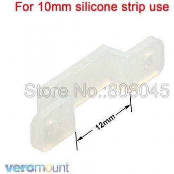 Clips de Silicona para Tiras LED 8mm, 10mm, 12mm