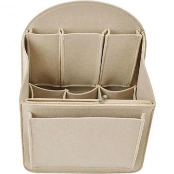 Bolso grande de hombro con compartimentos organizadores