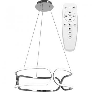 TOOLIGHT 3-Light Chrome LED Ceiling Pendant