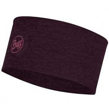 Buff Unisex‑Adult Solides Merinotuch Deep Purple Multitool Midweight, Schwarz, Standardgröße