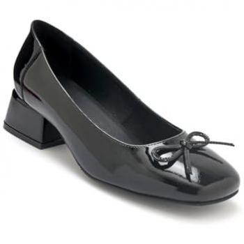 Escarpins femme Pédiconfort talon bloc vernis
