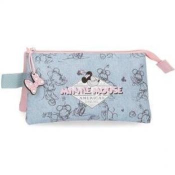 Estuche Minnie American Darling Triple 29502