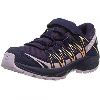 Salomon Unisex-Kinder XA Pro 3D CSWP K Traillaufschuhe, Violett