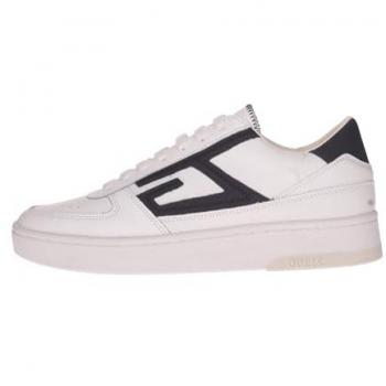 Baskets masculines Guess Classic Salerno avec Logo G, Couleur Blanche, Taille 45