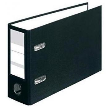 Herlitz Ordner 80mm DIN A5 quer schwarz