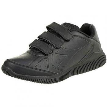 Diadora Eagle 2 SL Klett-Sneaker Unisex – Schwarz, EU 41