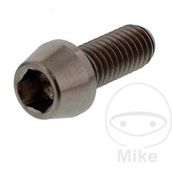 M6 × 1,0 mm Titan‑Bolzen mit konischer Zylinderschraube 15 mm