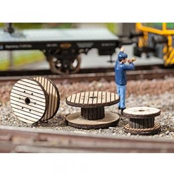 Cable Roller 14202 – 3‑Pack for HO/OO Scenery