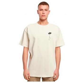 Camiseta oversize Love In The Air beige