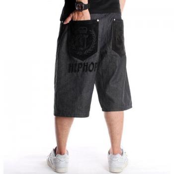 Pantalon Capri Broderie Hip‑Hop