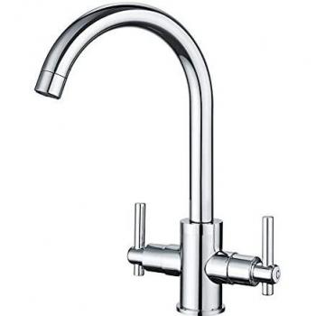 Funime® Swivel Spout Dual Lever Tap
