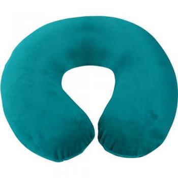 Coussin de voyage à mémoire de forme vert