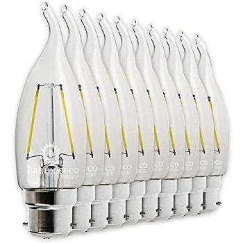 Ampoule LED Flamme Coup de Vent avec filament