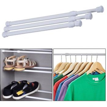 Telescopic Shower Pole – Expandable Curtain Rod with Spring Mechanism (XH8Z)