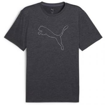 PUMA M TAD ESSENTIAL HEATHER CAT TEE Herren Grau XXL