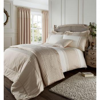 Gold-Trimmed Lille Bed Cover by Lansfield