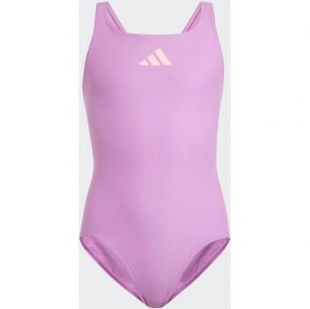 Adidas Performance Badeanzug »3 BARS SOL ST Y«, (1 St.) Violett / Pink Glanz